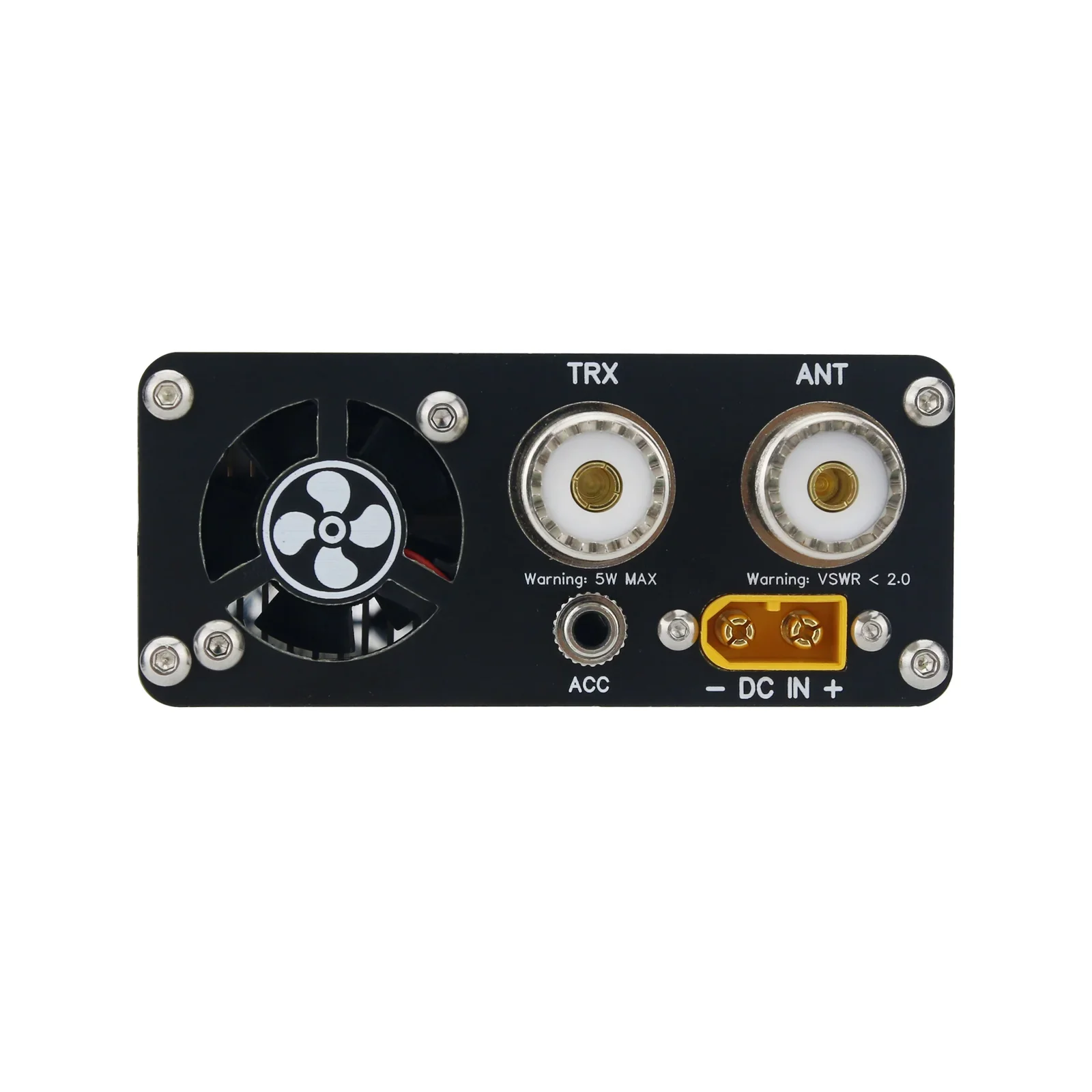 Hamgeek Micro PA50+ (PA50 Plus) 50W 3.5MHz-28.5MHz HF Power Amplifier HF Amp with 1.3" OLED Screen - Image 4