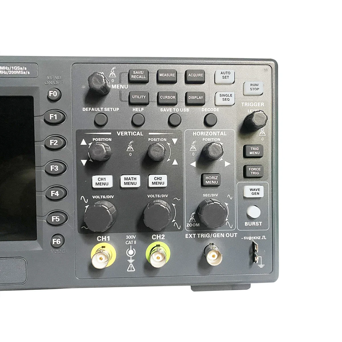Hantek DSO2D15 Digital Oscilloscope DSO2C10 2D10 2 Channels 150MHz Osciloscópio 25MHz Signal Generator Voltmeter Frequency Meter - Image 5