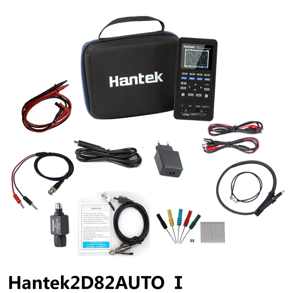Hantek 2D82Auto Digital Car Handheld Oscilloscope 4 In 1 + Multimeter 80MHz Signal Source Машина Diagnostic 250MSa/S Portable - Image 7
