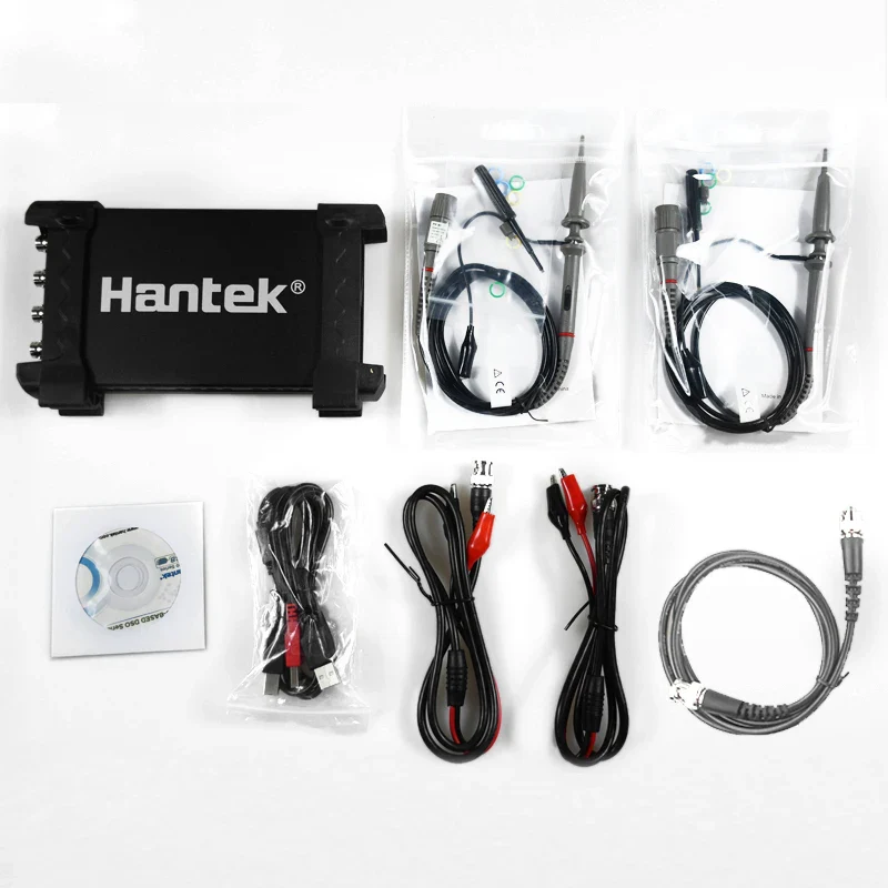 Hantek 6074BE Digital Storage Oscilloscopes 6074BC 6074BD HT201 PC USB Portable Осциллограф 4 Channels 70MHz Bandwidths WIN10 - Image 10