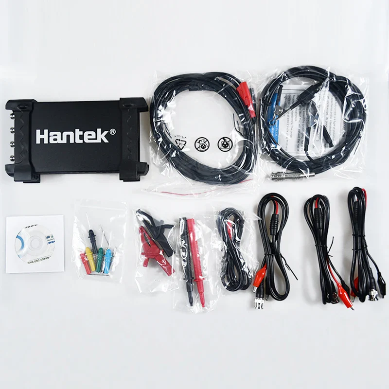 Hantek 6074BE Digital Storage Oscilloscopes 6074BC 6074BD HT201 PC USB Portable Осциллограф 4 Channels 70MHz Bandwidths WIN10 - Image 11