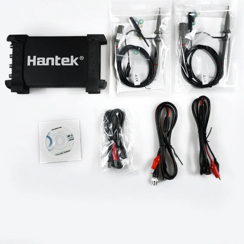 Hantek 6074BE Digital Storage Oscilloscopes 6074BC 6074BD HT201 PC USB Portable Осциллограф 4 Channels 70MHz Bandwidths WIN10 - Image 7