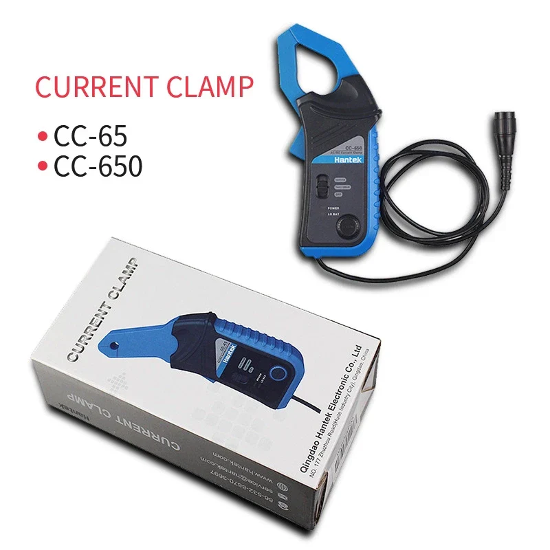 Hantek CC-65 CC-650 CC-800 Current Clamp Oscilloscope Probe for 6022BE 1008C AC/DC Токоизмерительный зонд with BNC Plug 1A-800A - Image 6