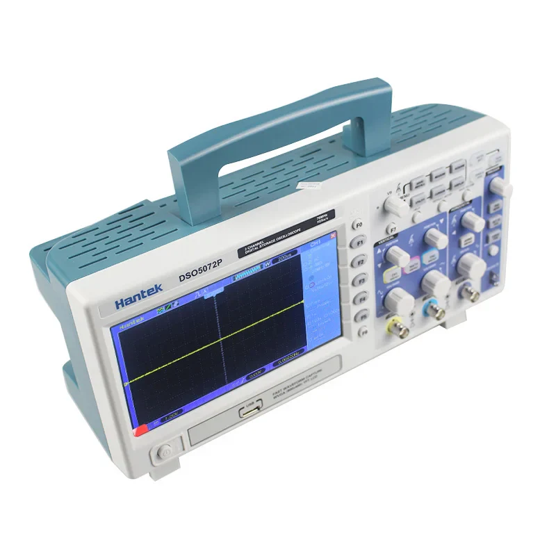 Hantek DSO5202P DSO5102P DSO5072P Digital Storage Oscilloscope 2-Channel 70MHz-200MHz Bandwidth 1GSa/S 40K TFT USB storage - Image 2