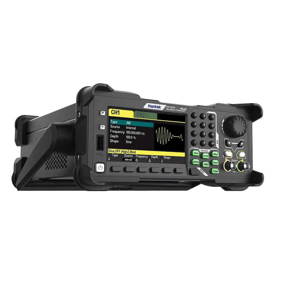 Hantek HDG3102B 5 in 1 Arbitrary Waveform Generator Function Generator + Pluse Generator + Harmonic Generator + Frequency Meter - Image 4