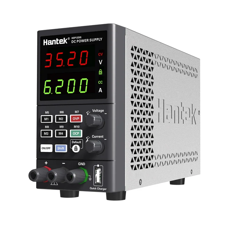 Hantek HDP135V6A Programmable DC Power Supply Low Ripple Low Noise Digital Lab Bench Power Source Stabilized Voltage Regulator hantek hantek - Image 2