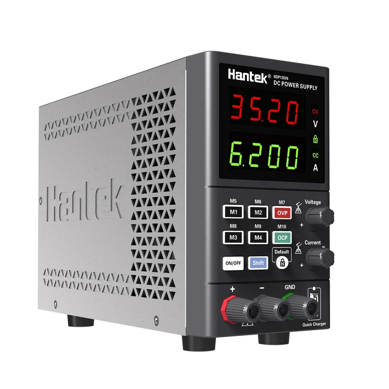 Hantek HDP135V6A Programmable DC Power Supply Low Ripple Low Noise Digital Lab Bench Power Source Stabilized Voltage Regulator hantek hantek - Image 3