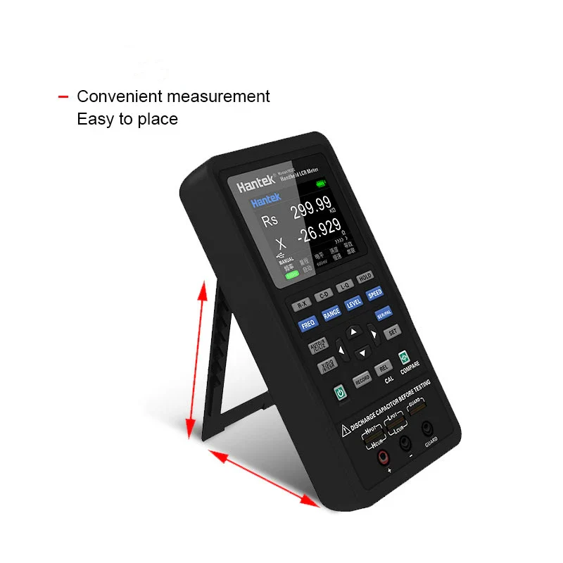 Hantek1833C LCR Hantek1832C Digital LCR Meter Handheld Portable Inductance Capacitance and Resistance Measuring Tester Tools - Image 2