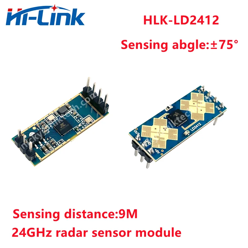 Hi-Link Rohs/FCC/CE 24G HLK-LD2410 LD2410C LD2402 LD2450 LD2401 Smart Home/Hotel Human Presence Motion Sensor Radar Module - Image 10