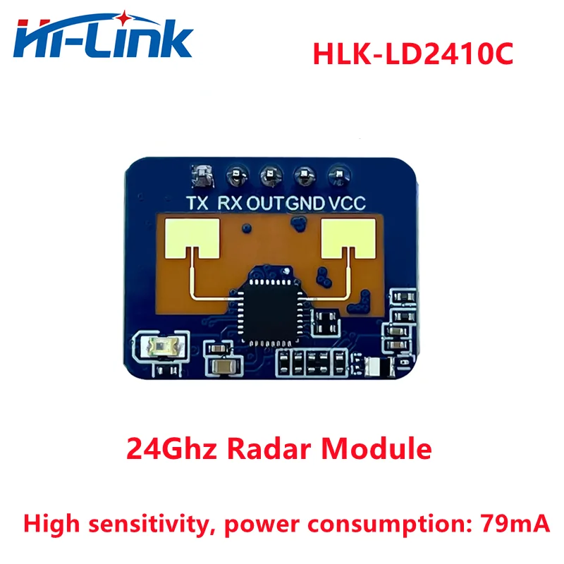 Hi-Link Rohs/FCC/CE 24G HLK-LD2410 LD2410C LD2402 LD2450 LD2401 Smart Home/Hotel Human Presence Motion Sensor Radar Module - Image 6