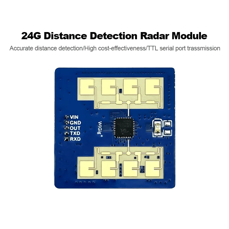 Hi-Link Rohs/FCC/CE 24G HLK-LD2410 LD2410C LD2402 LD2450 LD2401 Smart Home/Hotel Human Presence Motion Sensor Radar Module - Image 8