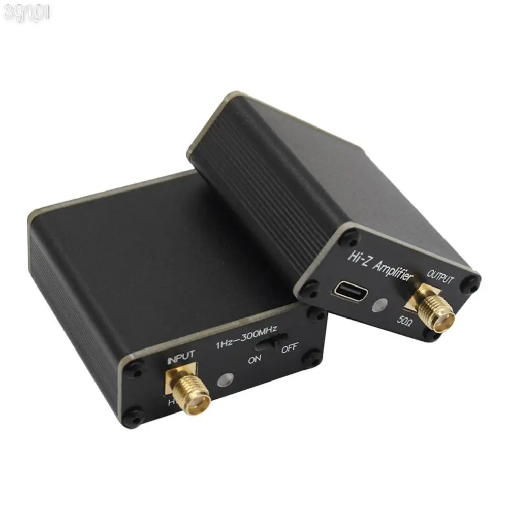 High Impedance Amplifier Small Loop Antenna 1Hz-300MHz Doughnut Short Wave Antenna 5V 600mA for HackRF One for SDR Walkie Talkie - Image 4