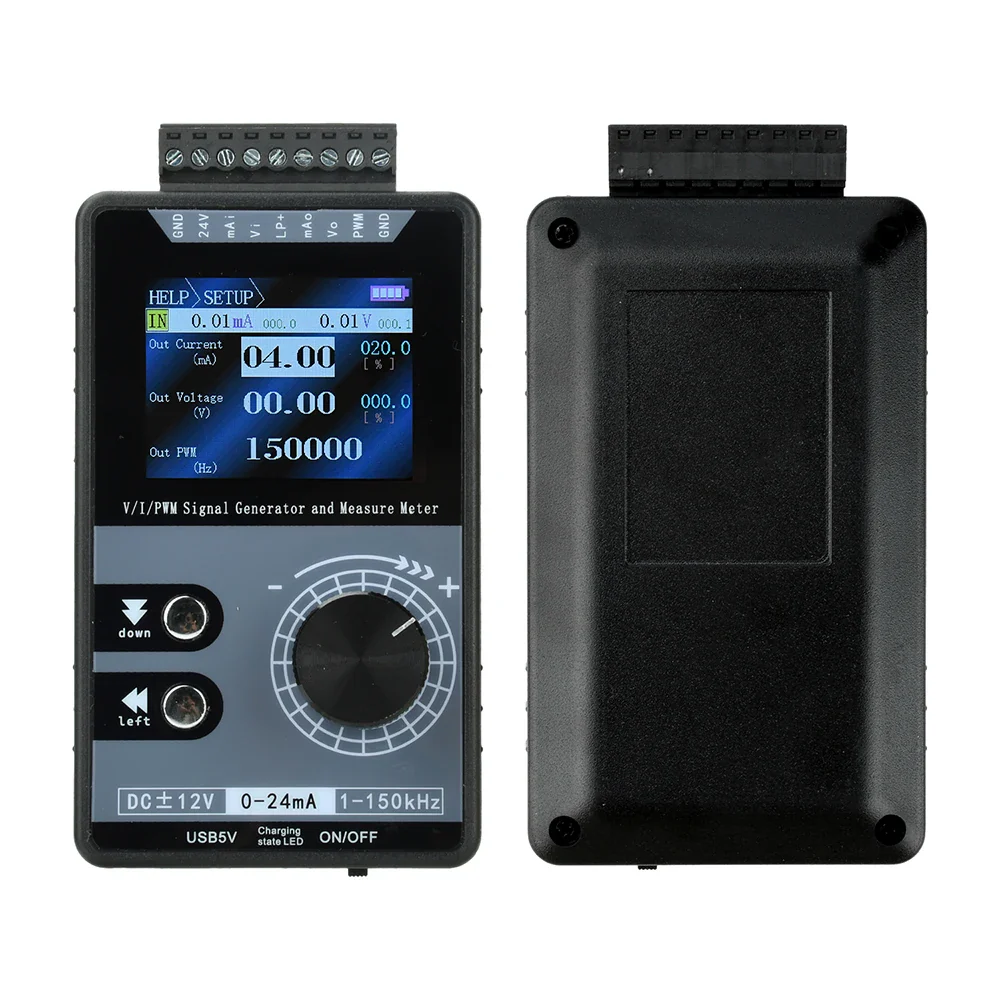 High-Precision Handheld PWM Pulse Signal Generator 0-20mA 4-20mA 0-10V Current Voltage Output Signal Source Analog Simulator - Image 6