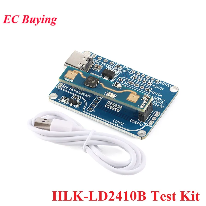 HLK-LD2410B Test Kit LD2410 FMCW 24G Smart Human Presence Status Sensing Radar Heartbeat Detection Sensor Module High Sensitivit - Image 7