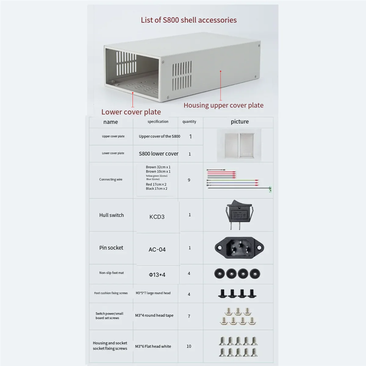 HOT NEW RD RD6012 RD6018 Switch Power Supply 65V 800W Digital Power Supply Case S800 for Iron Shell Voltage Converter Kit - Image 2