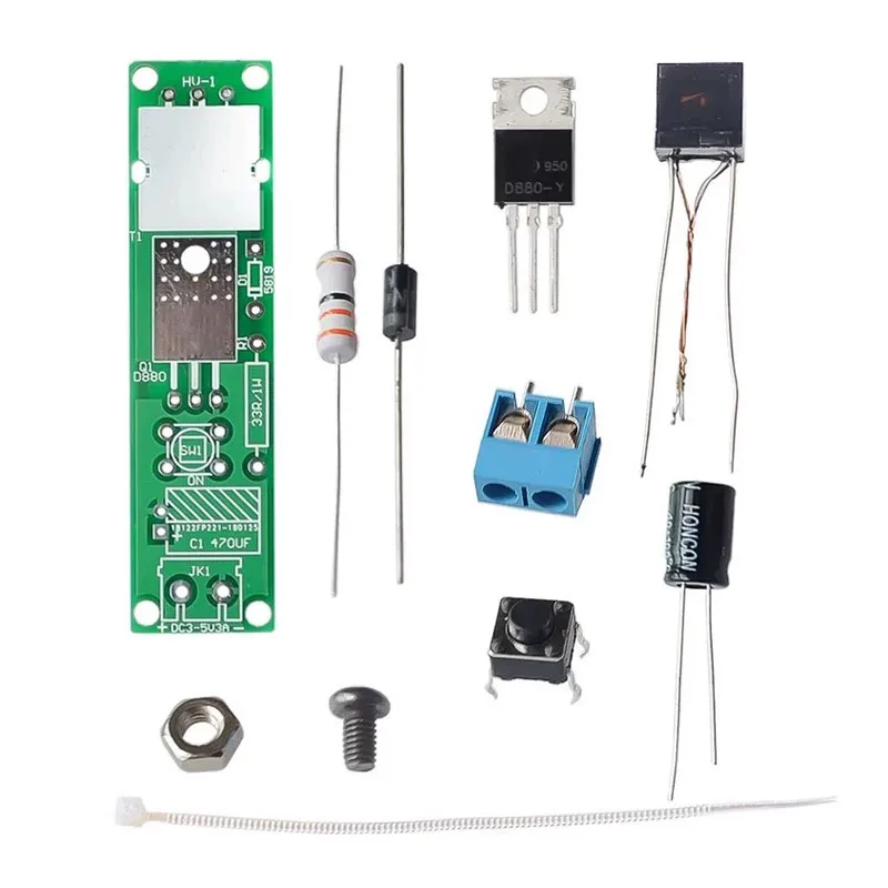 HV-1 High Voltage Igniter DIY Kit Arc Ignition Parts DIY Kit Arc Generator Arc Cigarette Igniter Module PCB Board DC 3V 5V 3A - Image 7