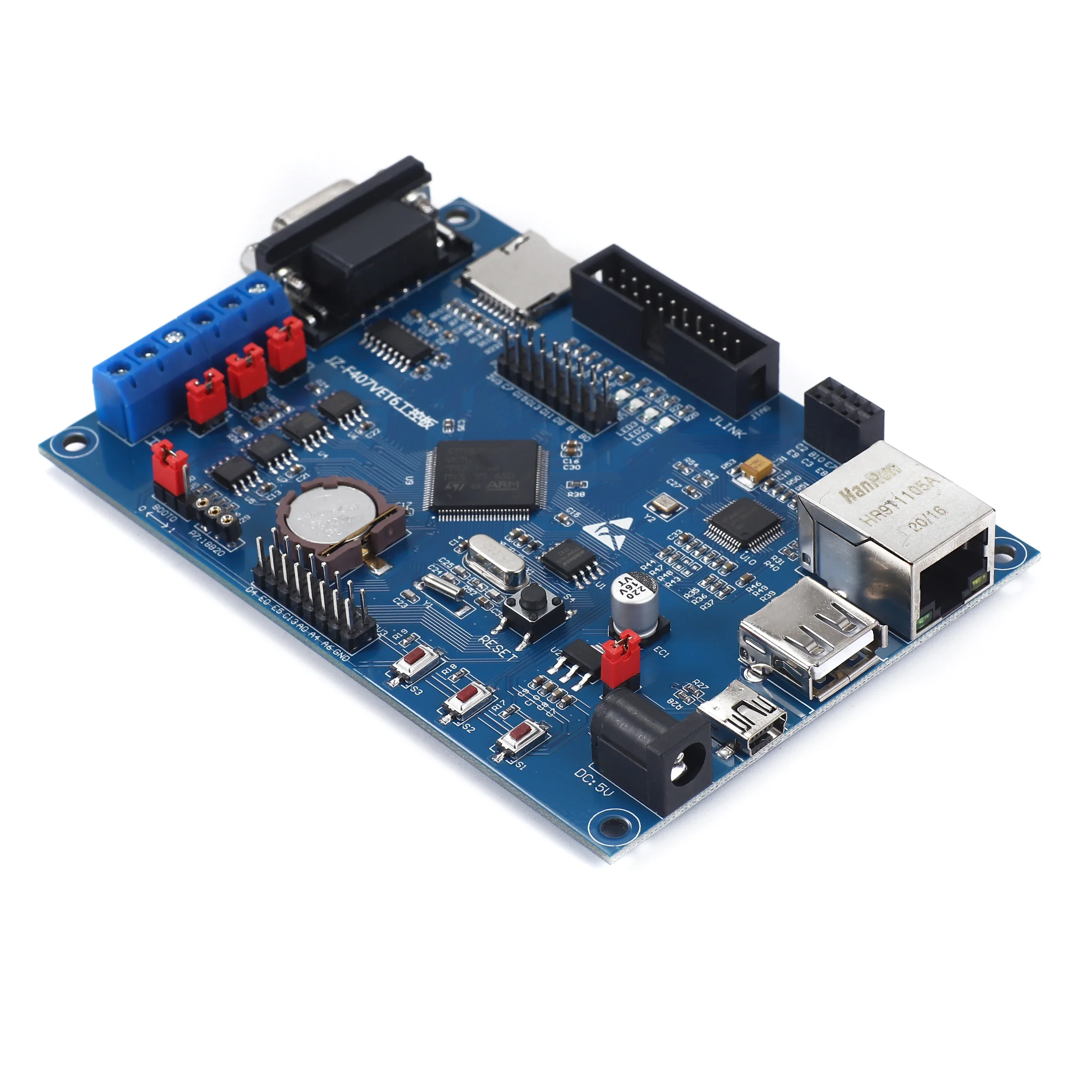 Industrial Control Development Board STM32F407VET6 Learning 485 Dual CAN Ethernet Internet of Things STM32 Original - Image 2