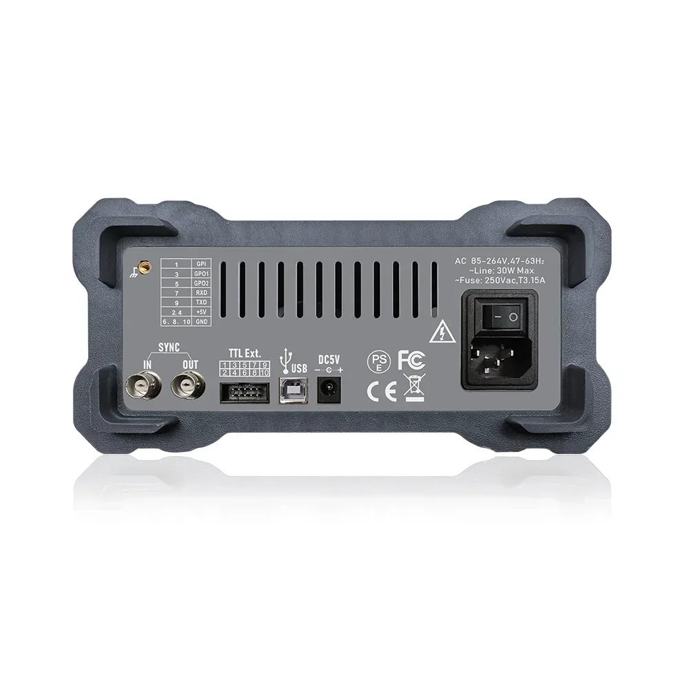 JUNTEK Signal Generator PSG9080 80M Programmable Digital Control DDS Dual-Channel Arbitrary Waveform Frequency Meter Function - Image 3