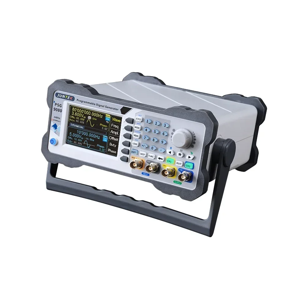 JUNTEK Signal Generator PSG9080 80M Programmable Digital Control DDS Dual-Channel Arbitrary Waveform Frequency Meter Function - Image 5