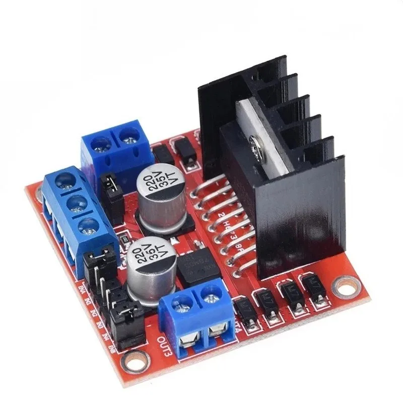L298N DC Motor Driver Module L298N Stepper Motor Smart Car Robot Breadboard Peltier High Power L298 DC Motor Driver for Arduino - Image 6