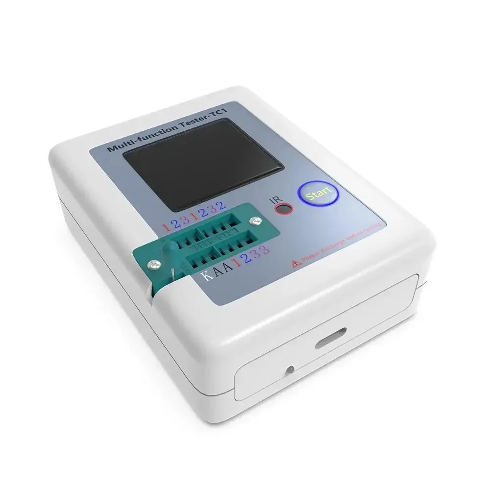 LCR TC1 1.8 Inch TFT LCD Display Multimeter Transistor Tester Diode Triode Capacitor Resistor Test Meter - Image 5