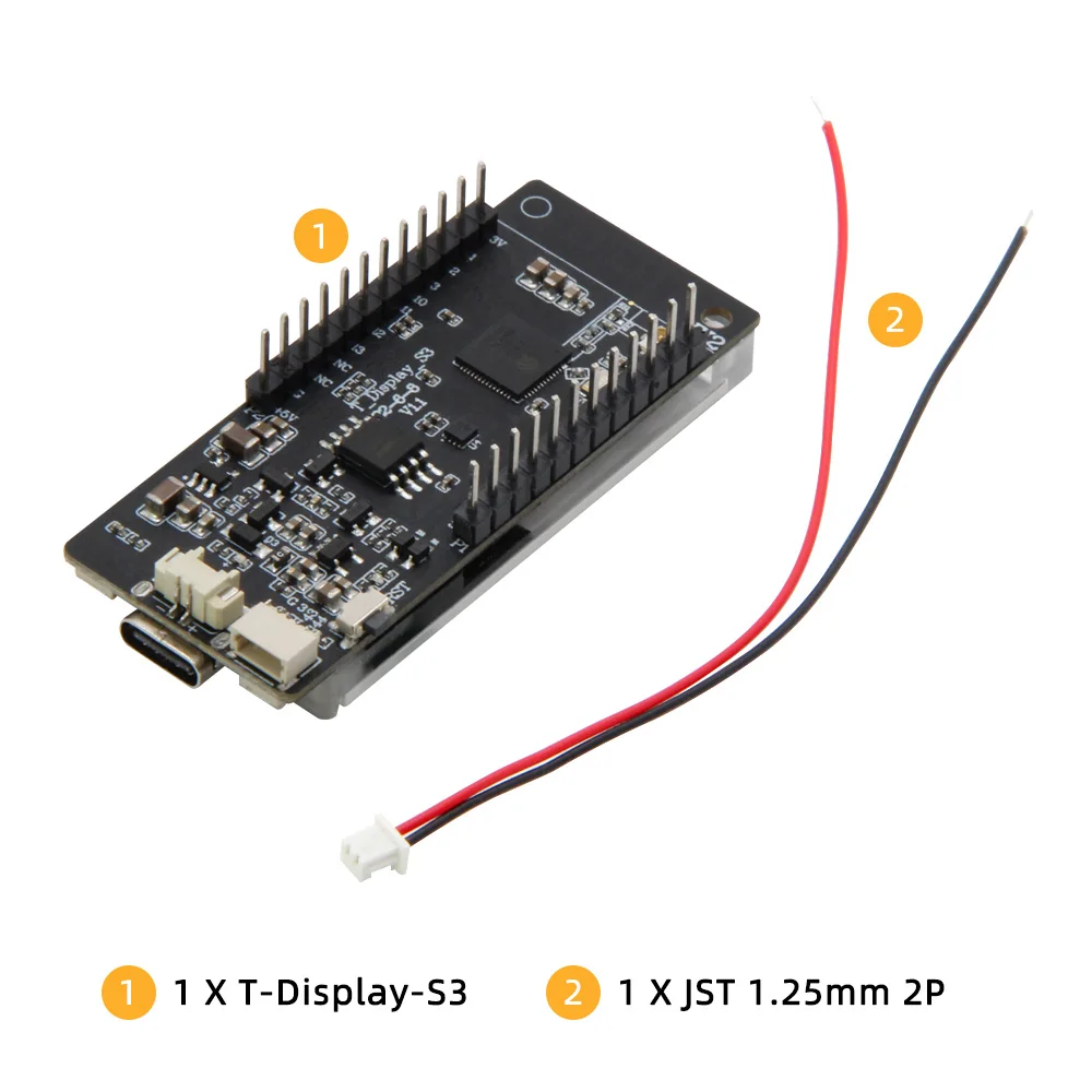 LILYGO® T-Display-S3 ESP32-S3 1.9 inch ST7789 LCD Display Development Board WIFI Bluetooth5.0 Wireless Module 170*320 Resolution - Image 8