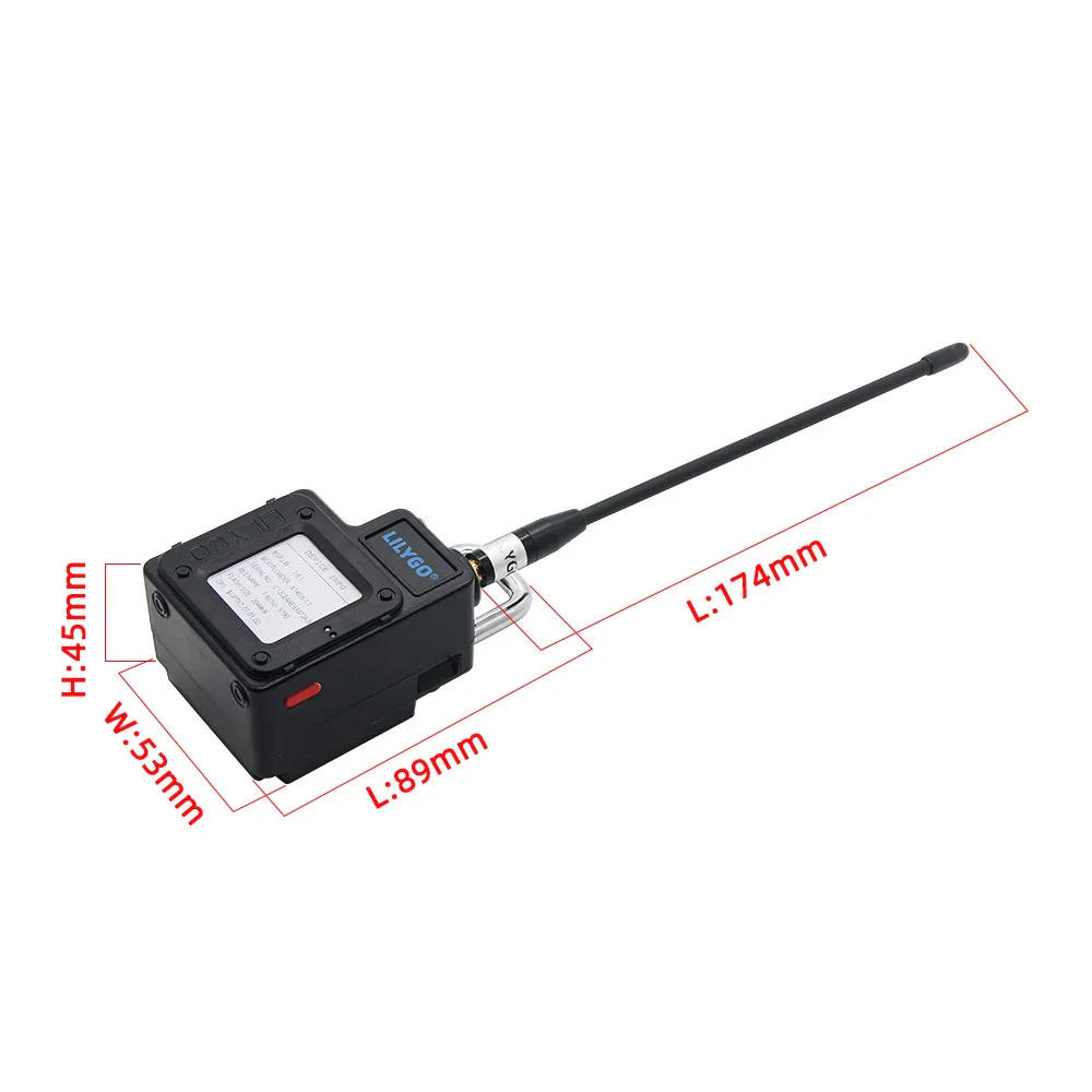LILYGO® T-Echo PLUS NRF52840 LoRa SX1262 433/868/915MHz Wireless Module GPS 1.54 E-Paper BME280 With 2400mAh Battery for Arduino - Image 5