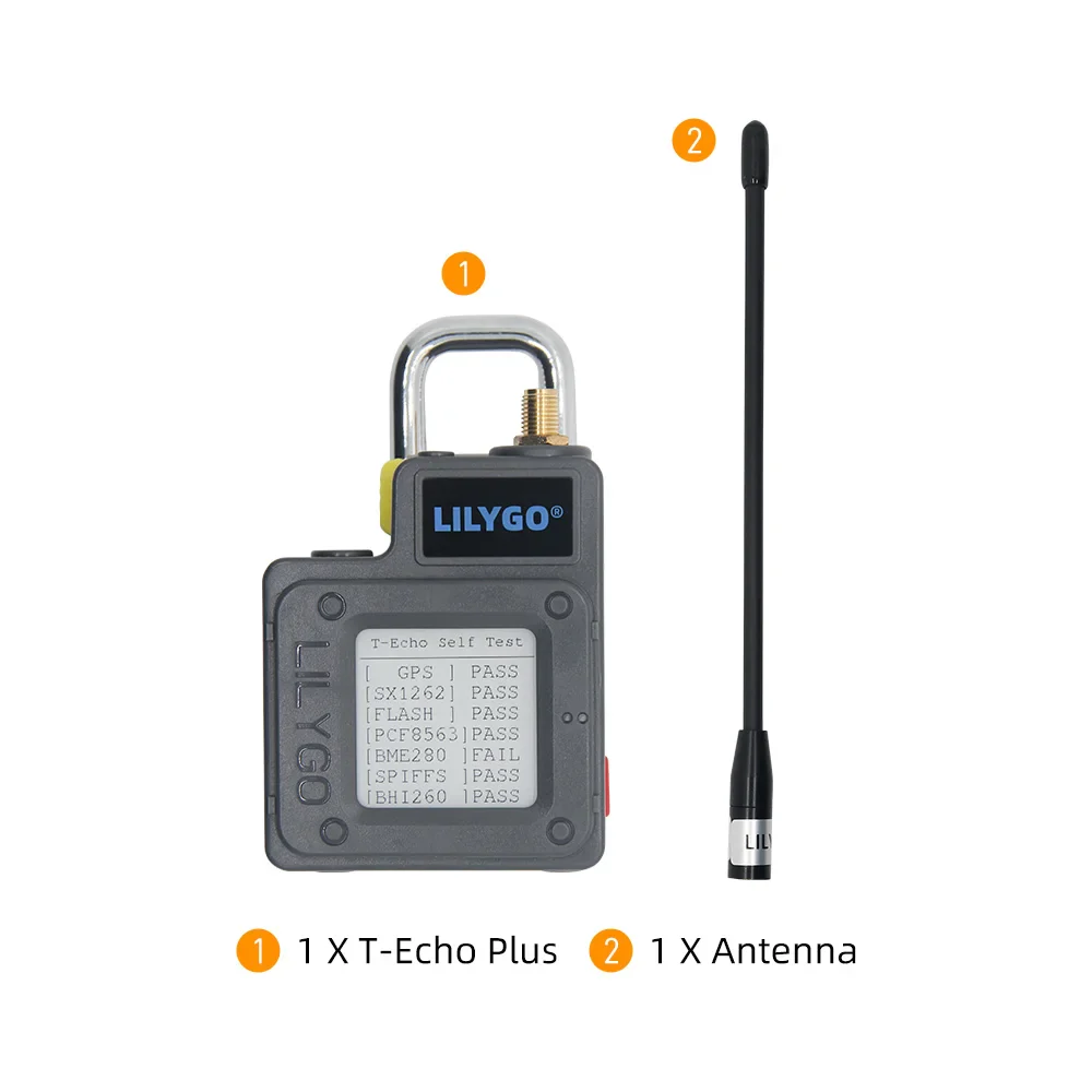 LILYGO® T-Echo PLUS NRF52840 LoRa SX1262 433/868/915MHz Wireless Module GPS 1.54 E-Paper BME280 With 2400mAh Battery for Arduino - Image 9