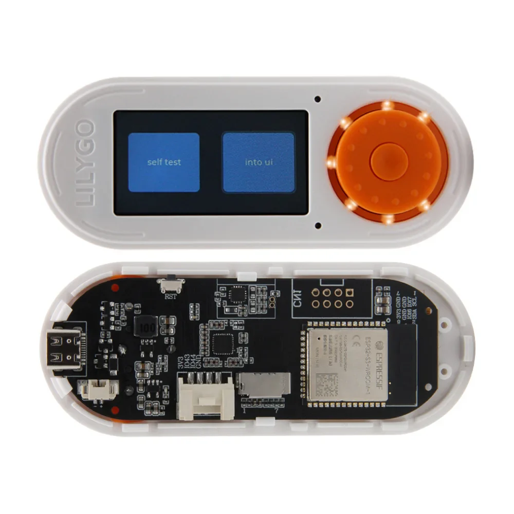 LILYGO® T-Embed ESP32-S3 Custom Control Panel Macro Knob Embeddable Development Board With 1.9inch LCD Display Screen 16MB Flash - Image 10