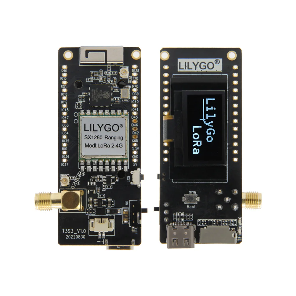 LILYGO® T3S3 ESP32-S3 Dev Board LoRa Module LR1121 SX1280 SX1262 SX1276 WiFi Bluetooth Display T3S3 MVSRS Voice Communication - Image 2