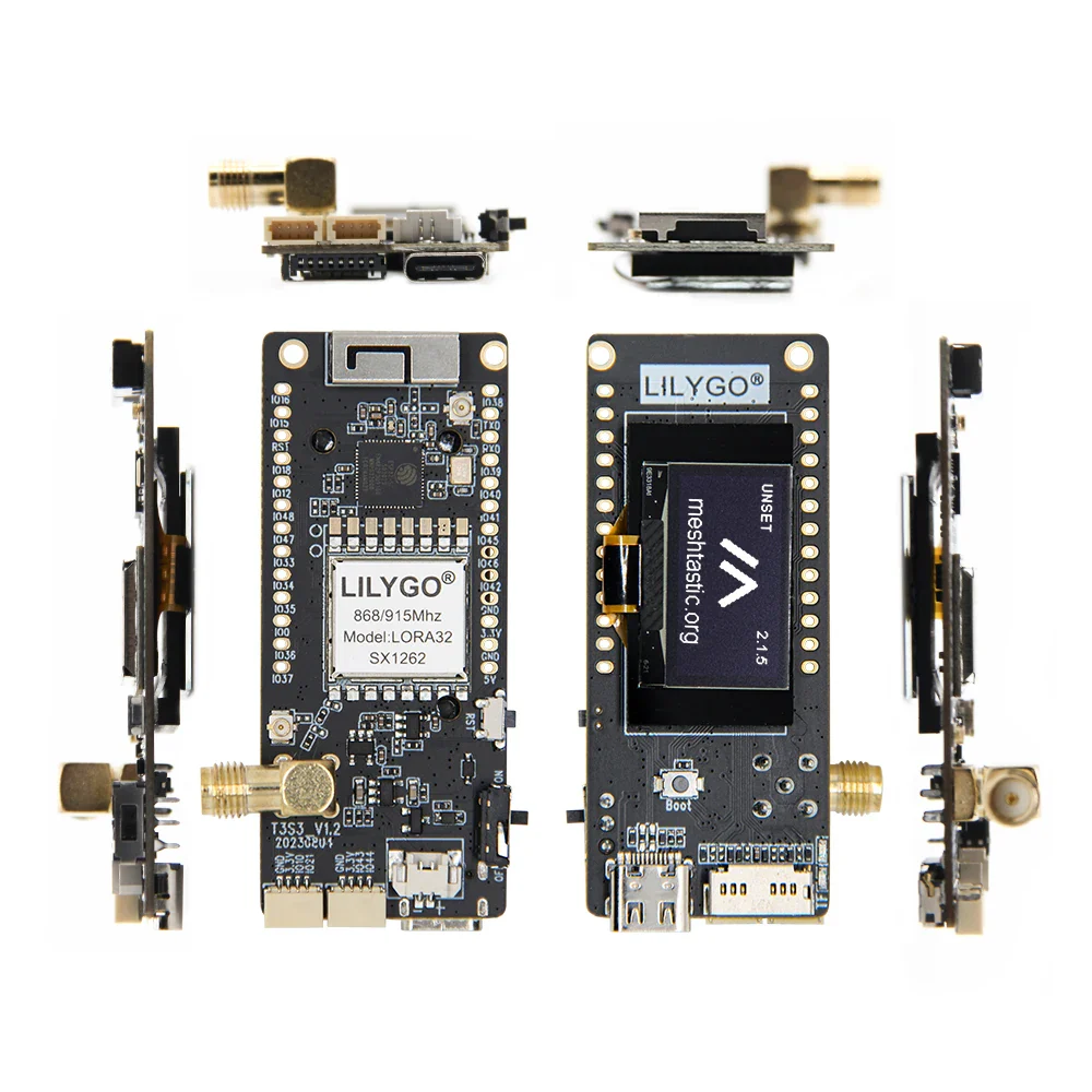 LILYGO® T3S3 ESP32-S3 Dev Board LoRa Module LR1121 SX1280 SX1262 SX1276 WiFi Bluetooth Display T3S3 MVSRS Voice Communication - Image 8