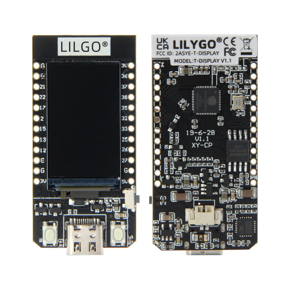 LILYGO® TTGO T-Display ESP32 Development Board WiFi Bluetooth 1.14 Inch ST7789V IPS LCD Wireless Controller Module For Arduino - Image 7