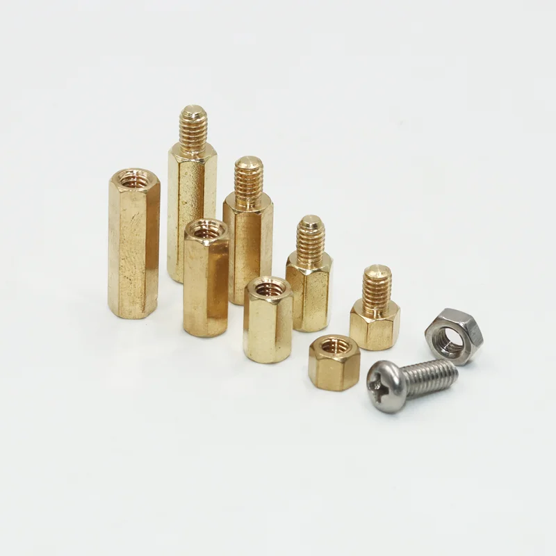 M2 M2.5 M3 M4 M5 Motherboard Standoffs Screws Nuts Kit for DIY Electronic PCB Circuit Hex Pillar Mount Male Female Brass Spacer - Image 5