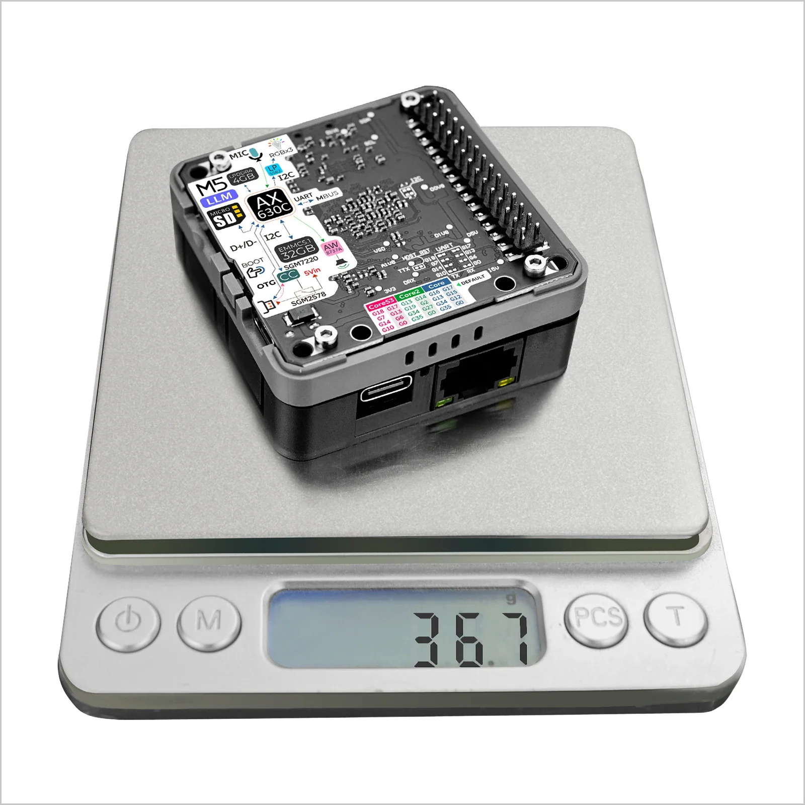M5stack Official LLM (Large Language Model) Module (AX630C)  Edge AI Development Board Suitable for Offline Model Operation - Image 2