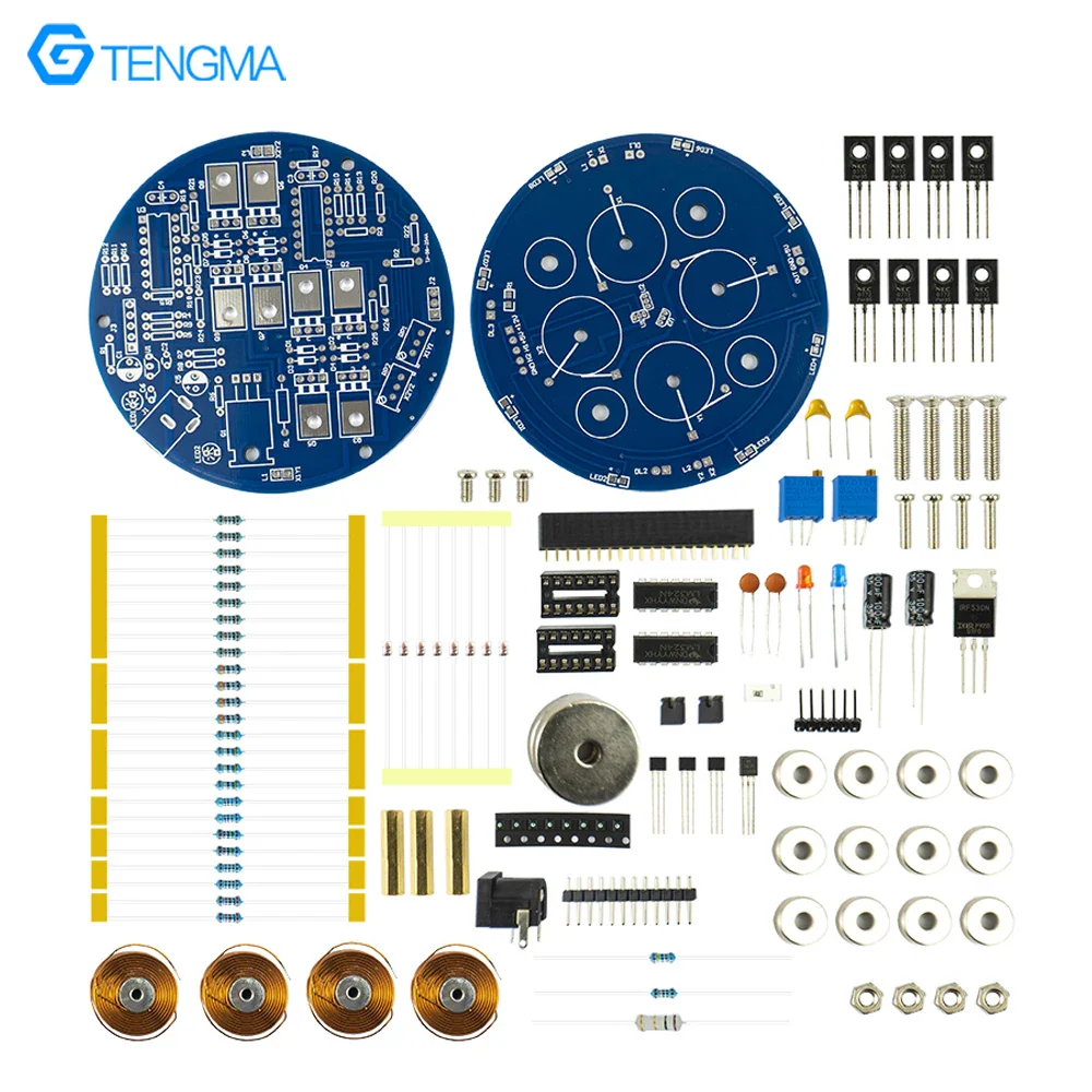 Magnetic Levitation DIY Electronic Small Fabrication Experiment Coil Push-Down Module Circuit Board Fabrication Welding Kit - Image 4