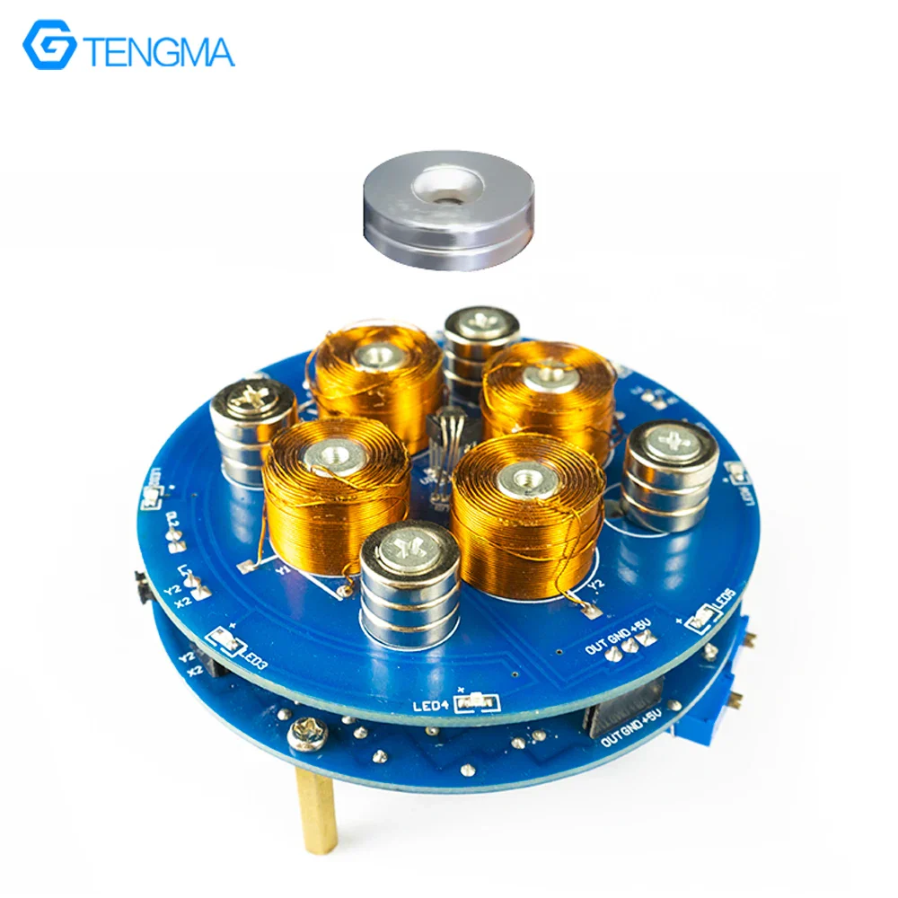 Magnetic Levitation DIY Electronic Small Fabrication Experiment Coil Push-Down Module Circuit Board Fabrication Welding Kit - Image 5