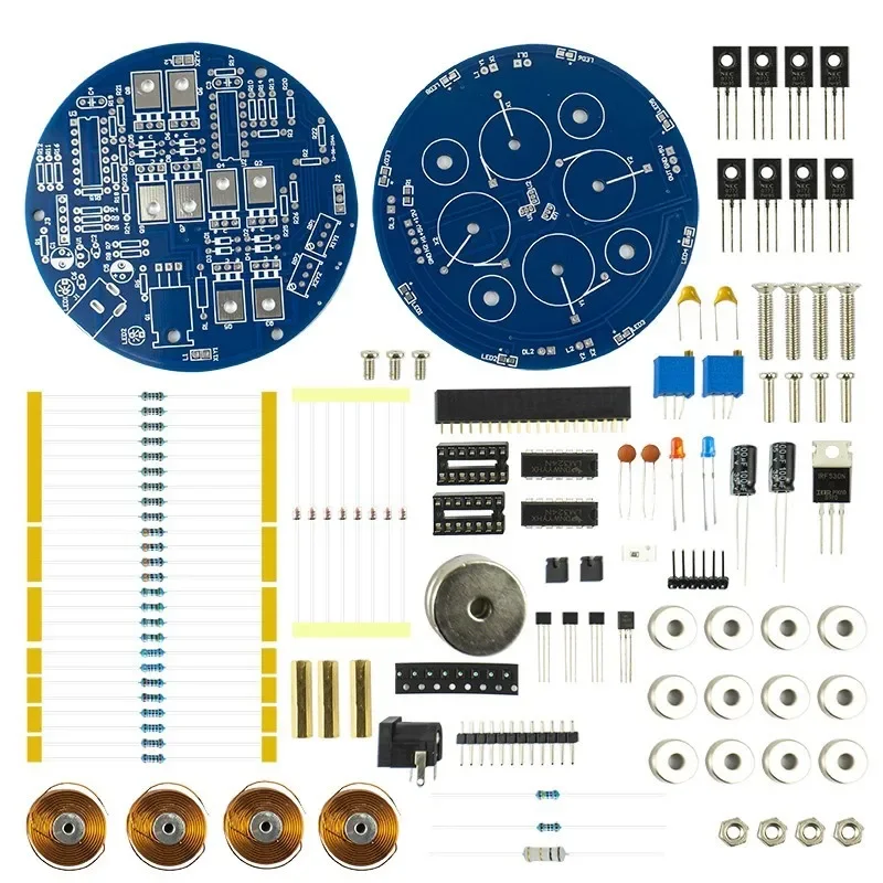 Magnetic Levitation DIY Electronic Small Fabrication Experiment Coil Push-Down Module Circuit Board Fabrication Welding Kit - Image 9