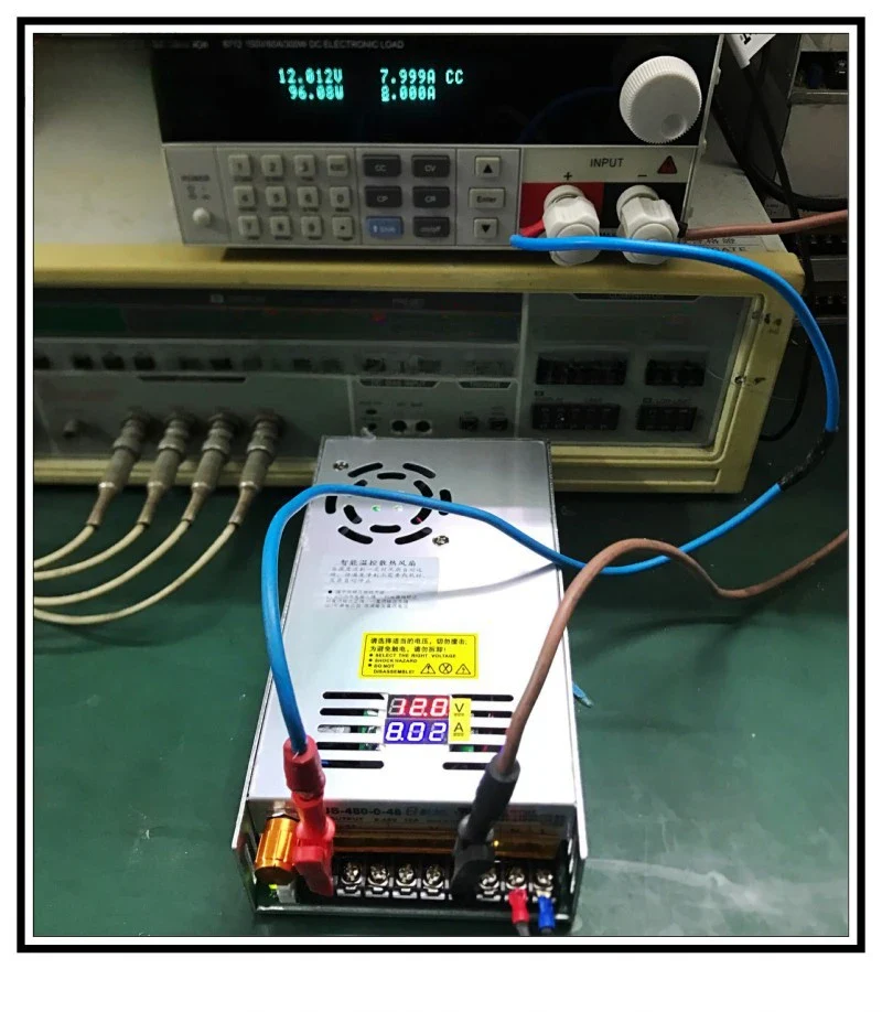 Manufacturer direct sales dual digital display 440W480W switch power supply 0-48V60V-80V-120V-160V-220V adjustable - Image 8