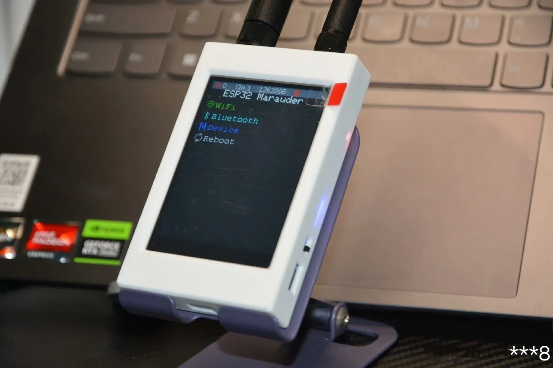Marauder ESP32 development board custom Mar-X-Auder device Bluetooth,Wi-Fi,offensive and defensivecapabilities,safe and reliable - Image 3