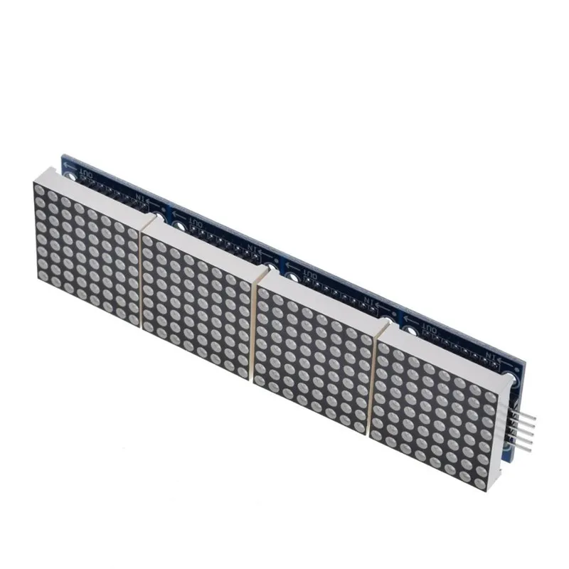 MAX7219 dot matrix module microcontroller module 4 in one display MAX7219 dot matrix module microcontroller module 4 in one disp - Image 4