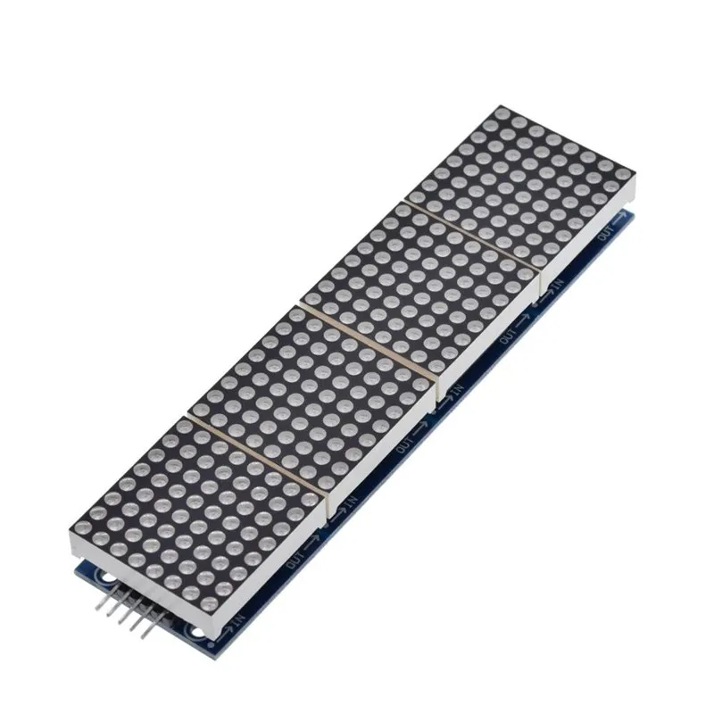 MAX7219 dot matrix module microcontroller module 4 in one display MAX7219 dot matrix module microcontroller module 4 in one disp - Image 5