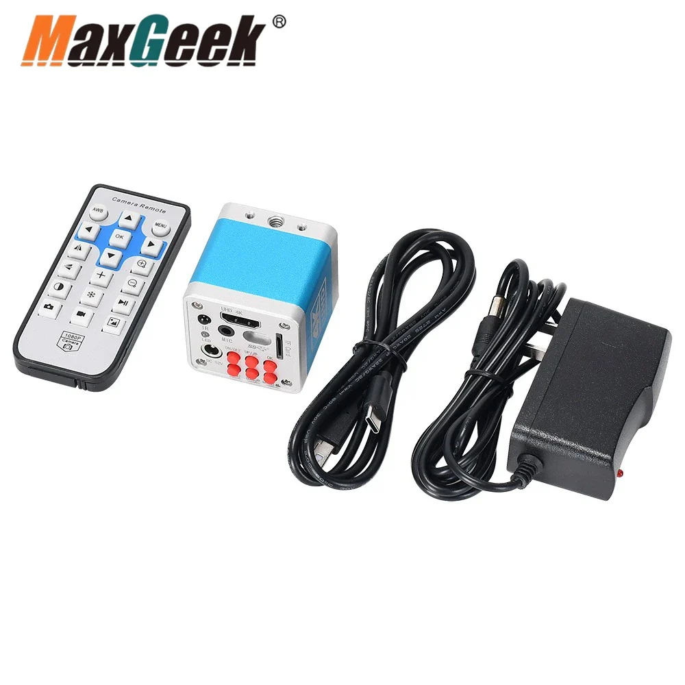 Maxgeek HAYEAR HY-6110 4K UHD Digital Microscope Camera HDMI-compatible Camera USB Industrial Electronic Camera With 32G TF Card - Image 5