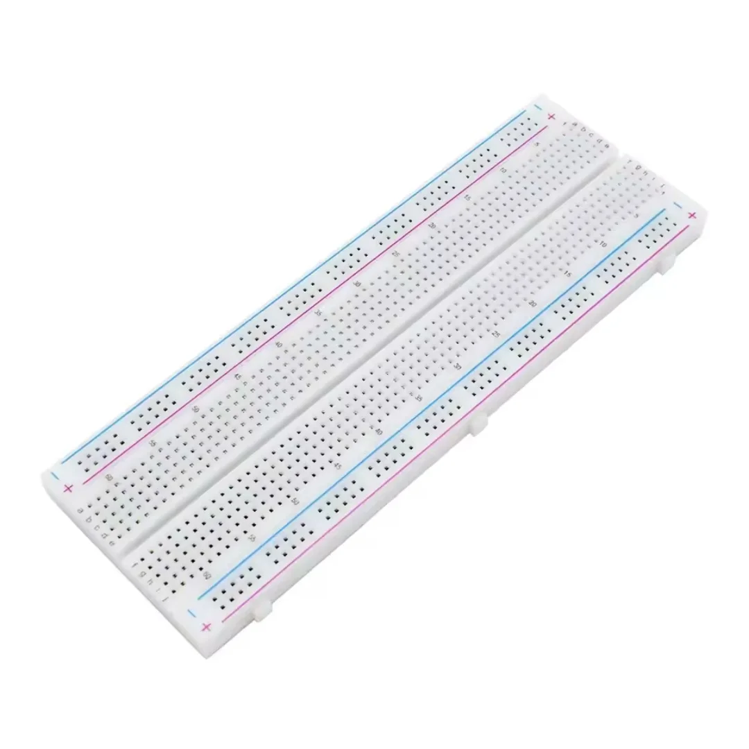 MB-102 Breadboard 400 830 Points Solderless PCB Prototype Board MB102 Power Module 65 Flexible Jumper Wires Test Develop DIY Kit - Image 7