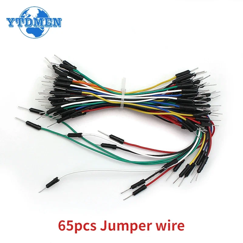 MB102 Breadboard Power Module 3.3V/5V MB-102 830 Points Prototype Bread Board +65pcs Jumper Wires DIY for Arduino Kit - Image 10