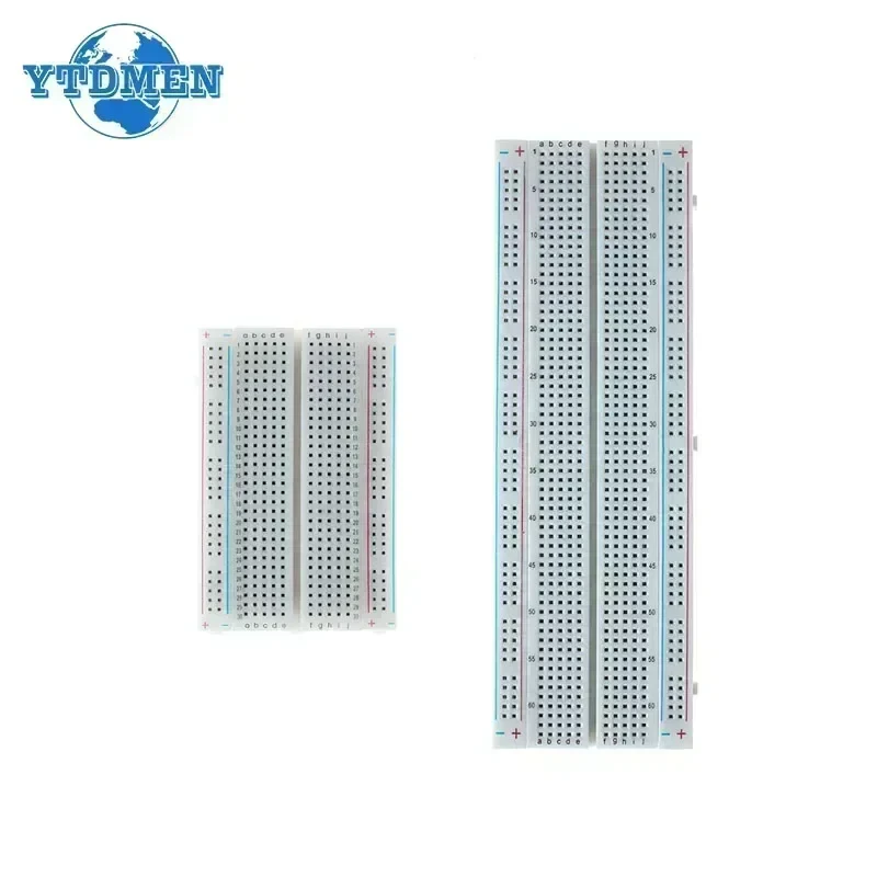 MB102 Breadboard Power Module 3.3V/5V MB-102 830 Points Prototype Bread Board +65pcs Jumper Wires DIY for Arduino Kit - Image 3
