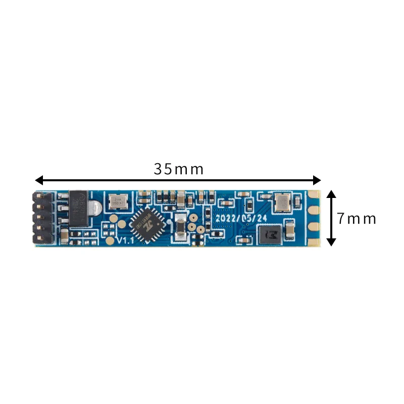 Mini HLK-LD2410B High Sensitivity 24G Human Presence Status Radar Heartbeat Detection Sensor Module LD2410B HLK-LD2410B-P 24Ghz - Image 3
