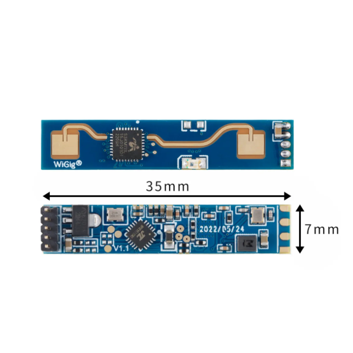 Mini HLK-LD2410B High Sensitivity 24G Human Presence Status Radar Heartbeat Detection Sensor Module LD2410B HLK-LD2410B-P 24Ghz - Image 6