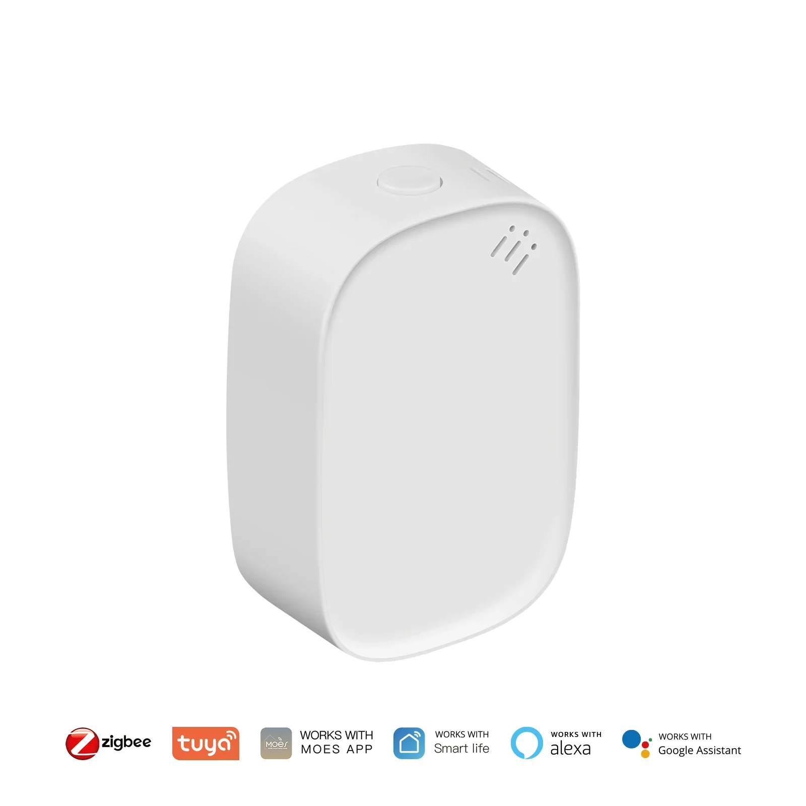 MOES Tuya Zigbee Smart Temperature Humidity Sensor Indoor Hygrometer APP Monitoring Works With Alexa Google Home Battery Powered - Image 7