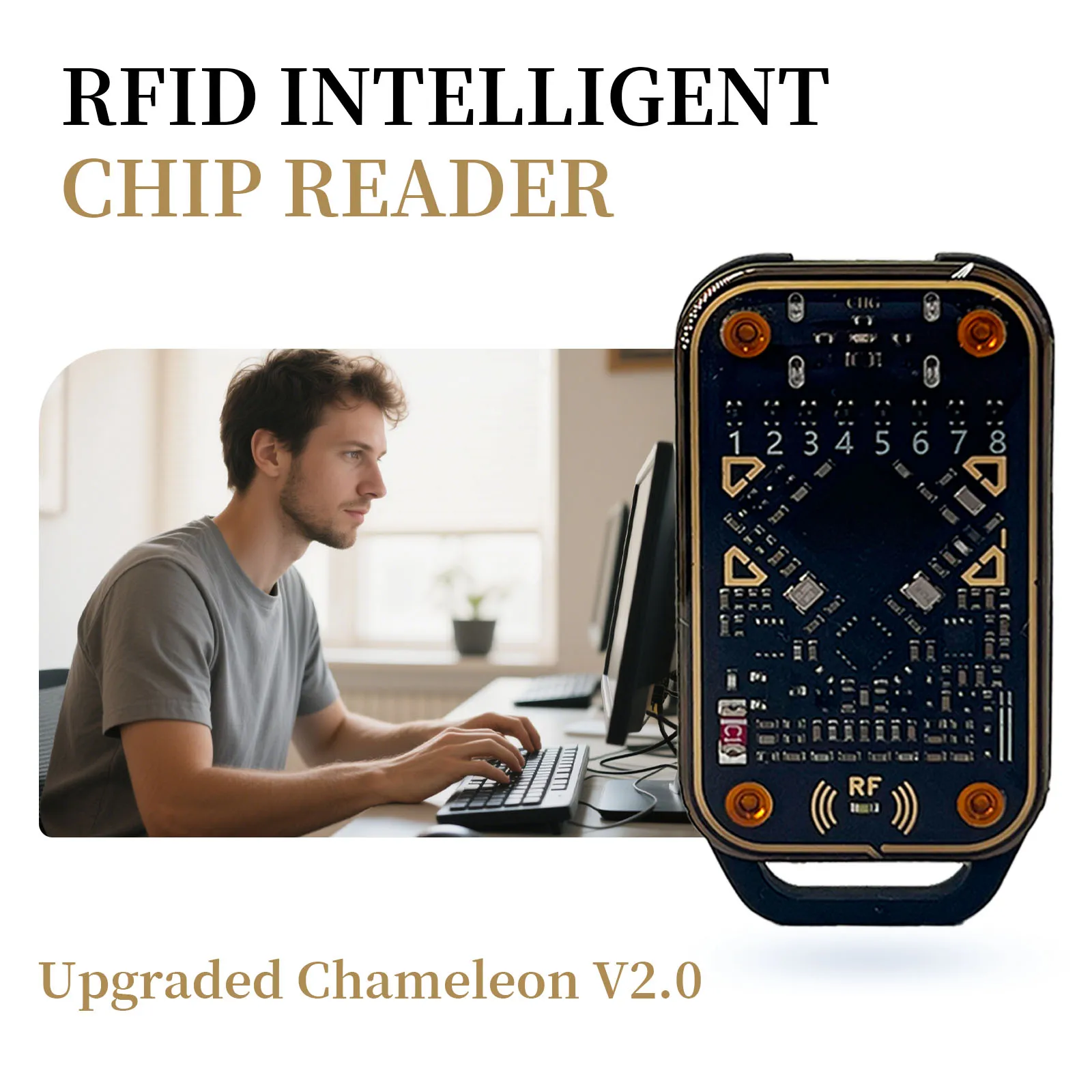 New Chameleon Ultra Contactless Smart Card Emulator Compatible with NFC Read Writer RFID Smart Chip ID IC Reader Tag Copyer - Image 3