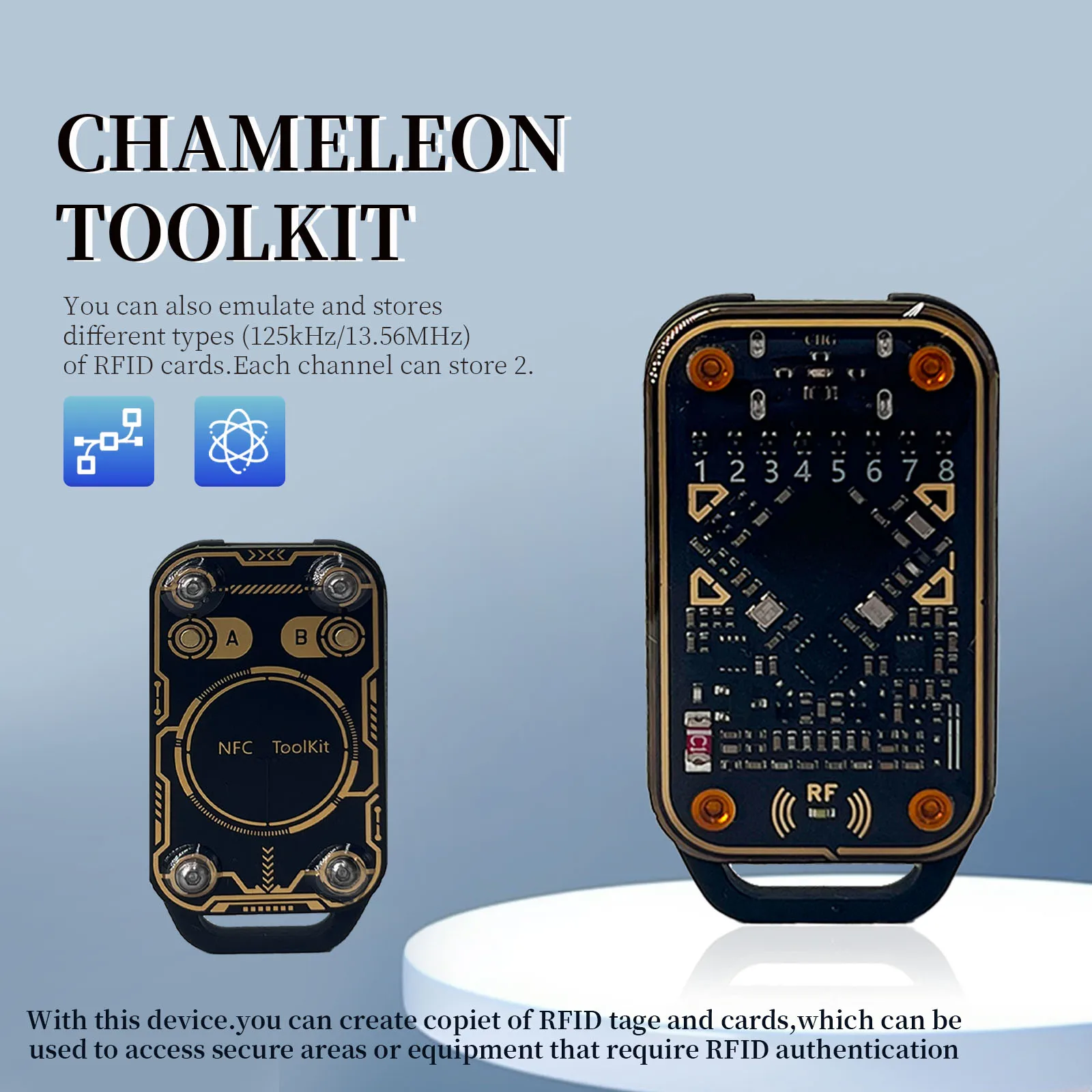 New Chameleon Ultra Contactless Smart Card Emulator Compatible with NFC Read Writer RFID Smart Chip ID IC Reader Tag Copyer - Image 4